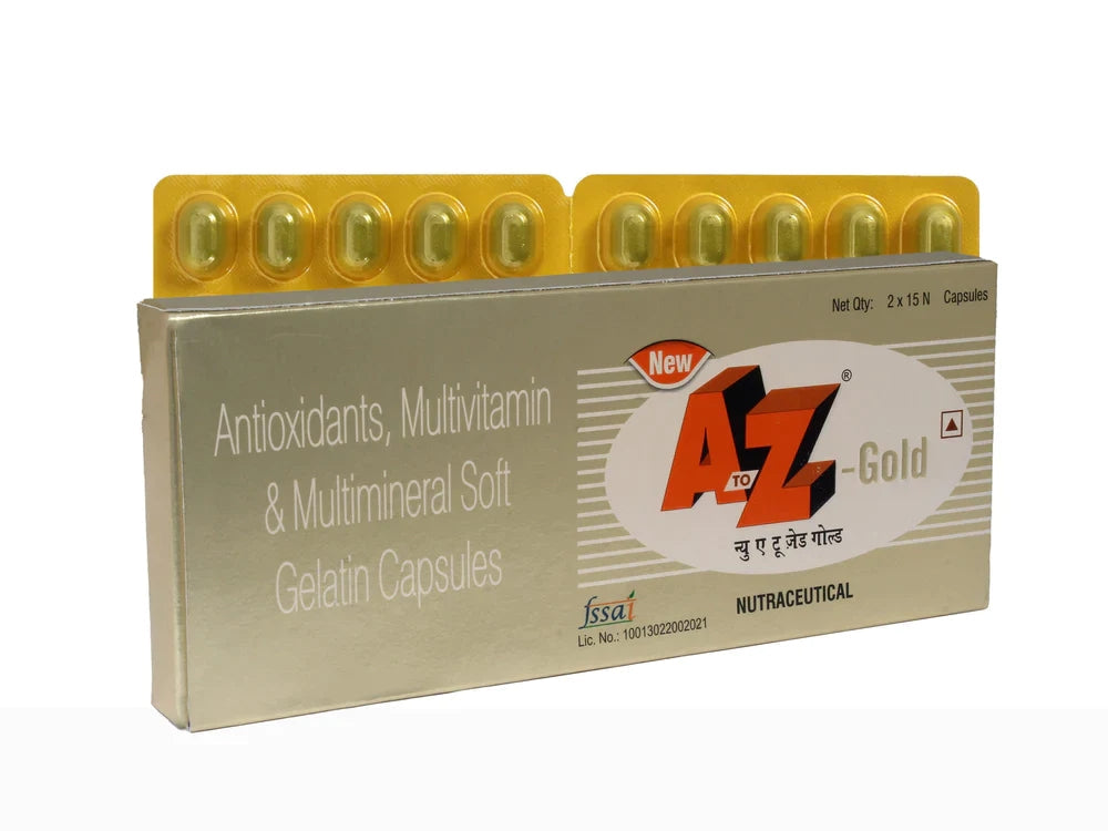 A to Z Gold Soft Gelatin Capsule