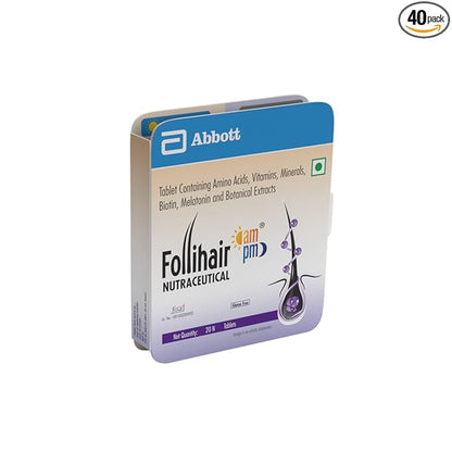 Follihair AM PM Tablet | Gluten-Free