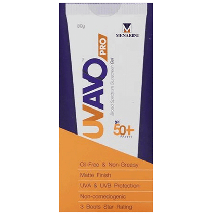 Uvavo Pro Sunscreen Gel SPF 50+