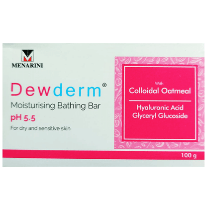 Dewderm Moisturising Bathing Soap | For Dry & Sensitive Skin