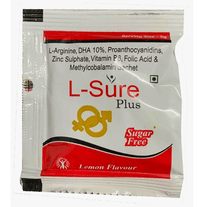 L-Sure Plus Granules Lemon Sugar Free