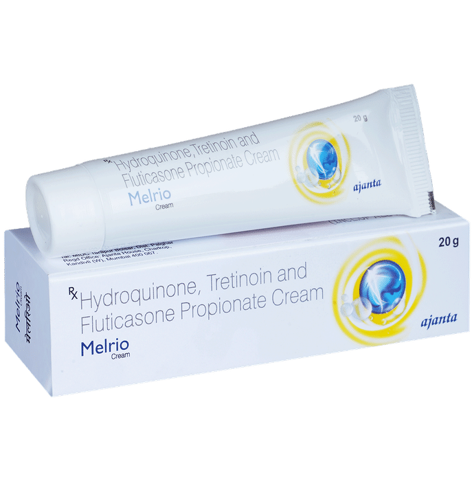 Melrio Cream with Hydroquinone, Tretinoin and Fluticasone Propionate