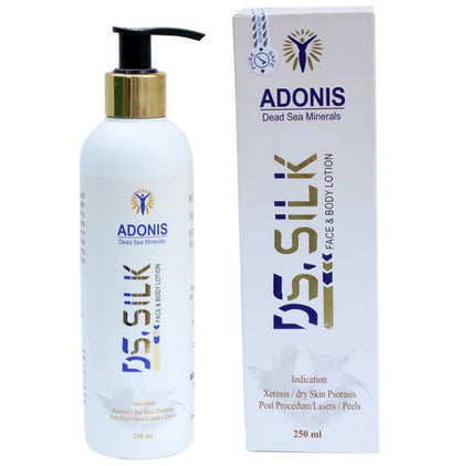 DS.Silk Face & Body Moisturising Lotion | Hydrates the Skin | Paraben-Free