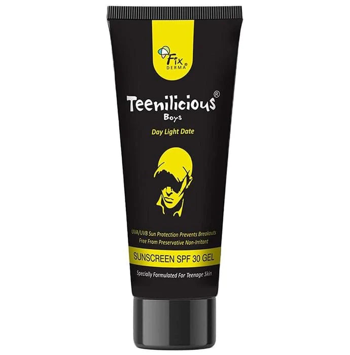 Fixderma Teenilicious Boys Sunscreen Gel SPF 30