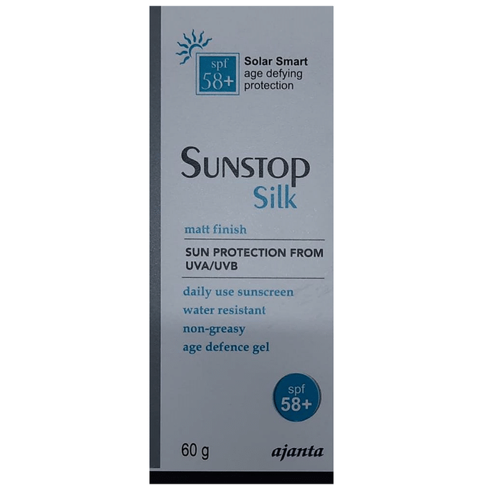 Sunstop SPF 58+ Silk Sunscreen | Sun Protection from UVA/UVB