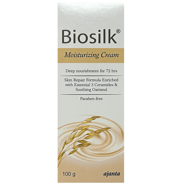 Biosilk Moisturizing Cream with Oatmeal & Ceramides