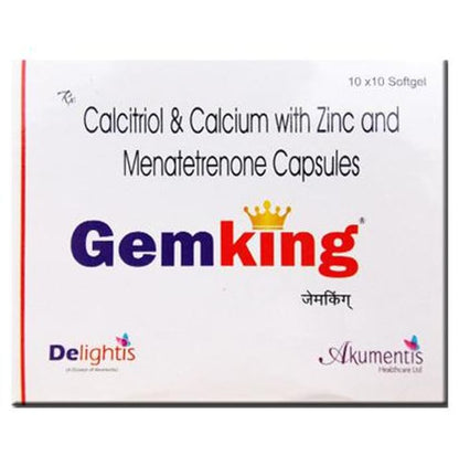 Gemking Soft Gelatin Capsule