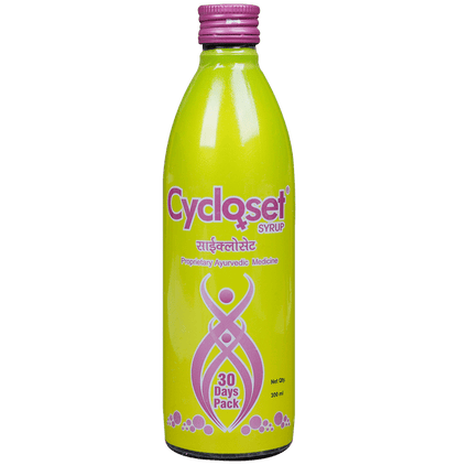 Cycloset Syrup Mixed fruit flavour