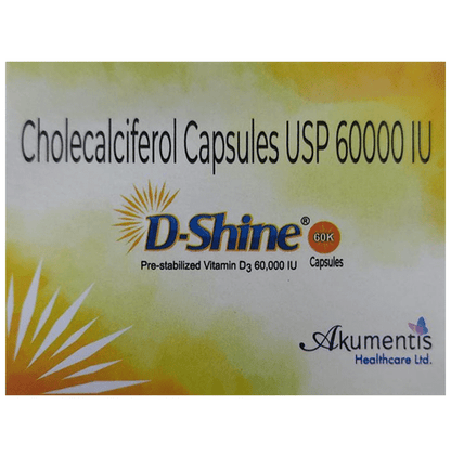 D-Shine 60K Soft Gelatin Capsule