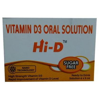 Hi-D Sugar Free Oral Solution 5ml