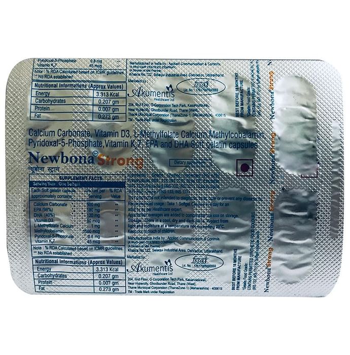 Newbona Strong Soft Gelatin Capsule