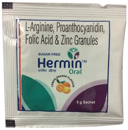 Hermin Lemon Orange Sugar Free Oral Sachet