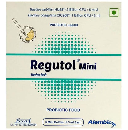 Regutol Mini Probiotic Liquid (5ml Each)