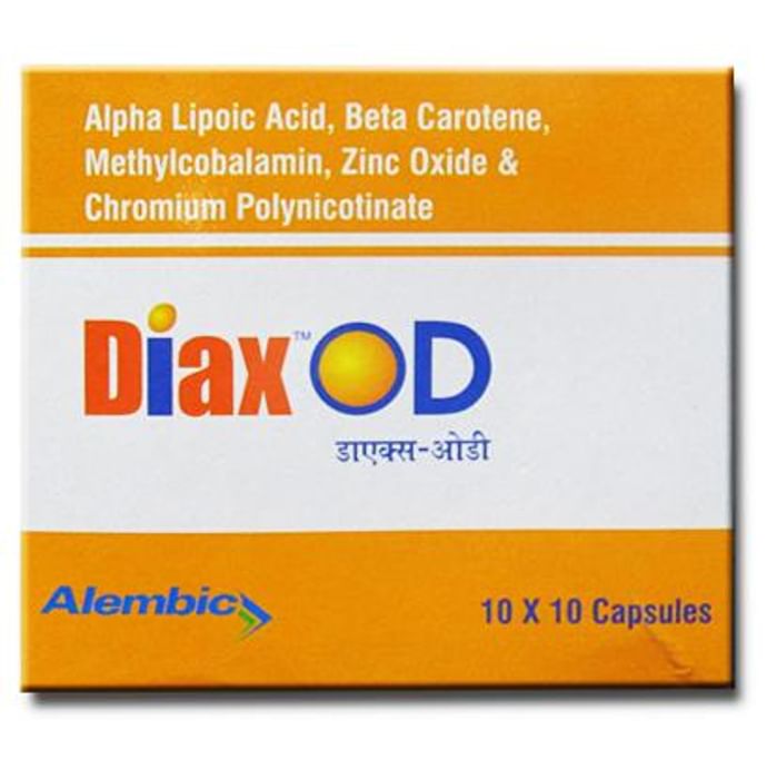 Diax OD Soft Gelatin Capsule