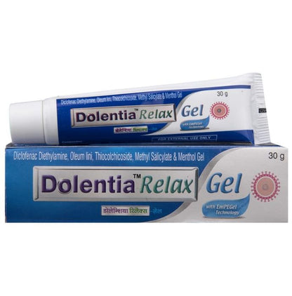 Dolentia Relax Gel with Diclofenac Diethylamine & Menthol