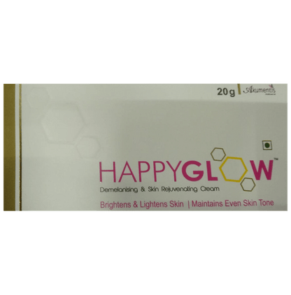 Happyglow Demelanising & Skin Rejuvenation Cream | Lightens & Brightens Skin