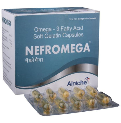 Nefromega Soft Gelatin Capsule