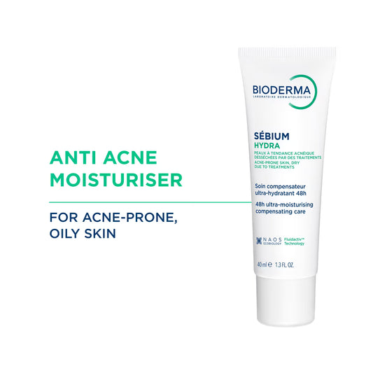 Bioderma Sebium Hydra Moisturiser | For Acne Prone & Ultra Dry Skin