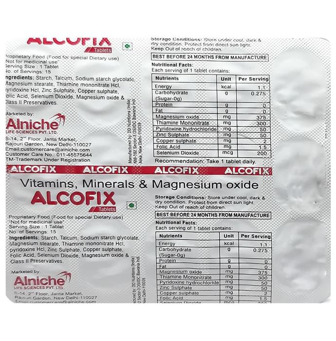 Alcofix Tablet