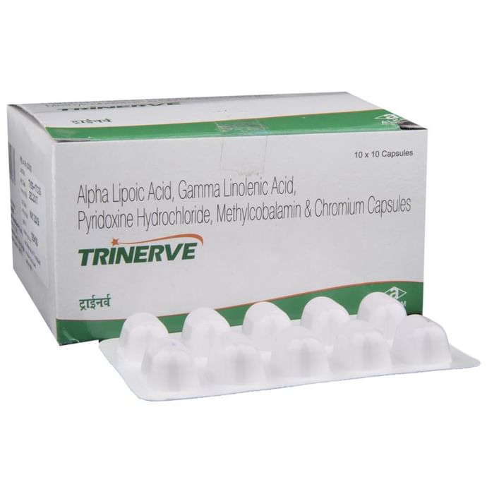 Trinerve Capsule with ALA, Methylcobalamin & Chromium