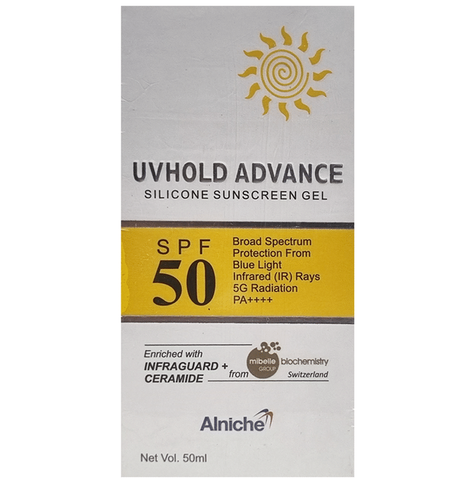 Uvhold Advance Silicon Sunscreen Gel SPF 50 PA++++