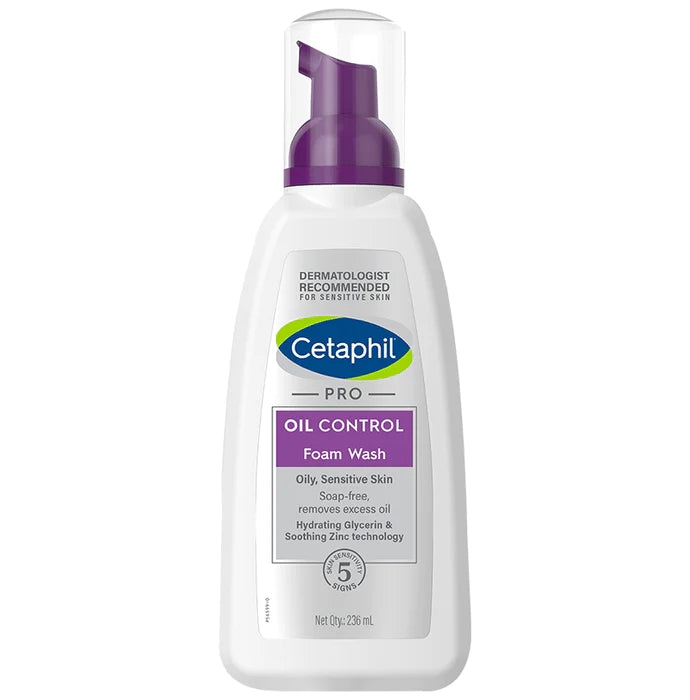 Cetaphil Pro Oil Control Foam Wash Oily, Sensitive Skin