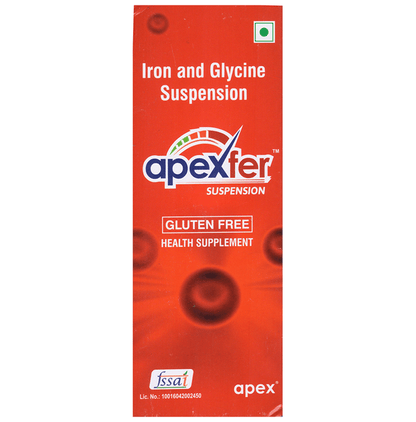 Apexfer Oral Suspension Gluten Free