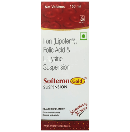 Softeron Gold Oral Suspension Strawberry