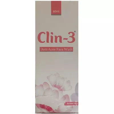 Clin 3 Anti Acne Face Wash