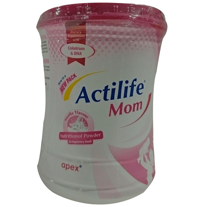 Actilife Mom Supplement with Colostrum & DHA | Flavour Powder Vanilla