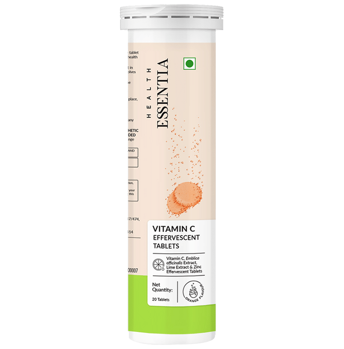 Health Essentia Vitamin C Effervescent Tablet Orange