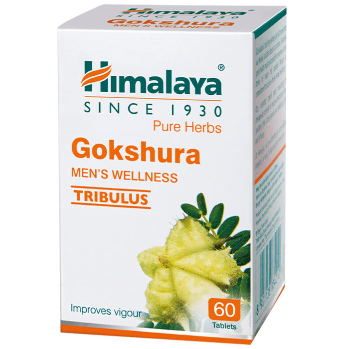 Himalaya Gokshura Ayurvedic Tablets For Men | Supports Stamina And Vigour