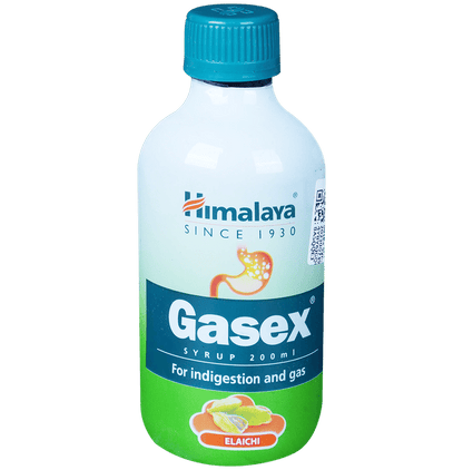 Himalaya Gasex Syrup | Digestive Wellness| Improves Digestion Elaichi