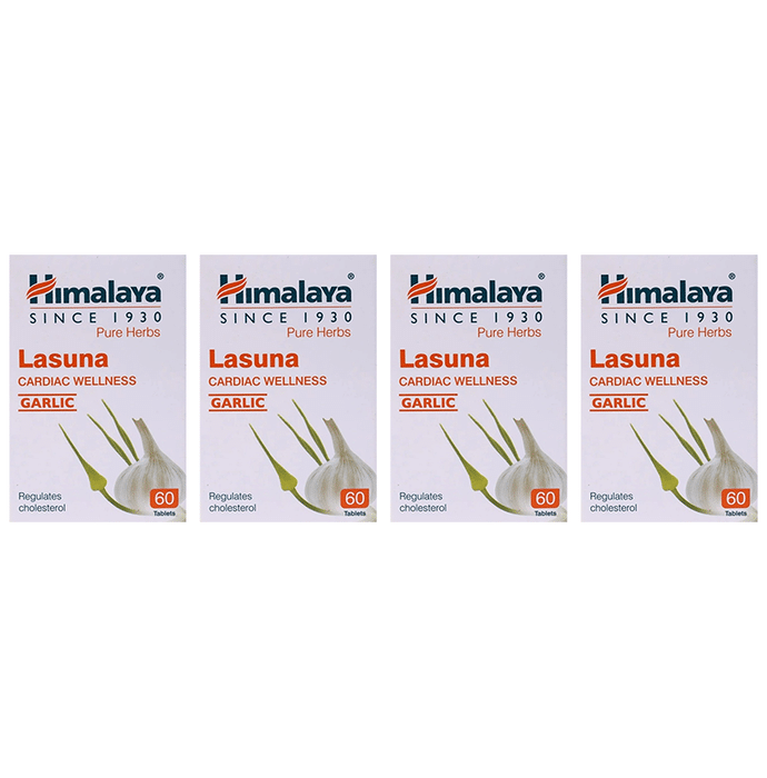 Himalaya Wellness Lasuna Cardiac Wellness Tablet (60 Each)