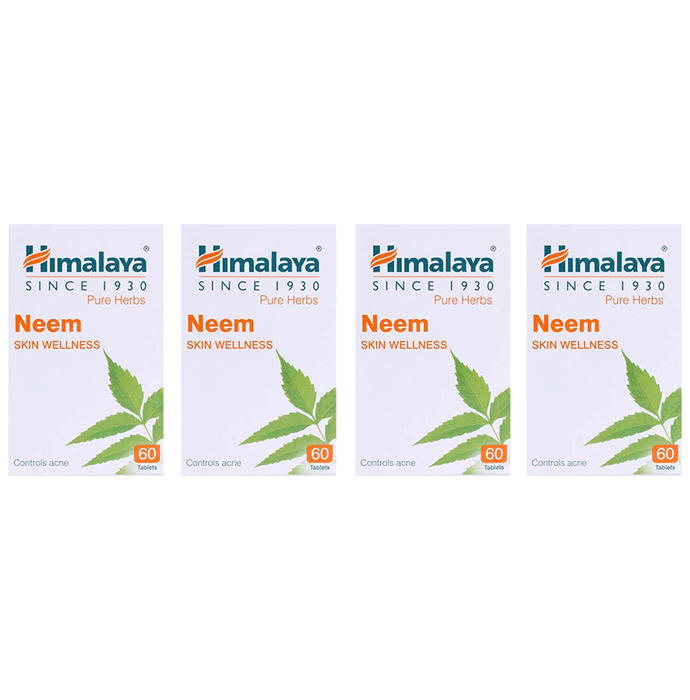 Himalaya Wellness Neem Skin Wellness Tablet (60 Each)