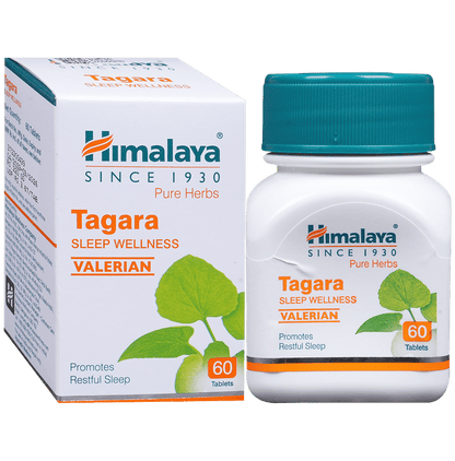 Himalaya Wellness Pure Herbs Tagara Tablet | Promotes Restful Sleep