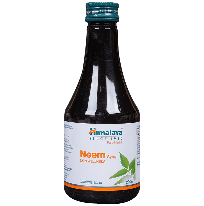 Himalaya Wellness Himalaya Neem Syrup | Skin Wellness| Controls Acne | Helps Fight Acne Syrup