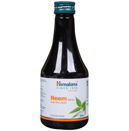 Himalaya Wellness Himalaya Neem Syrup | Skin Wellness| Controls Acne | Helps Fight Acne Syrup