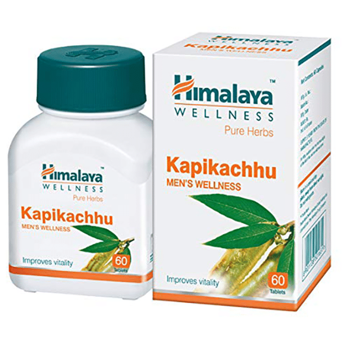 Himalaya Wellness Pure Herbs Kapikachhu Men's Health Tablet | Improves Vitality