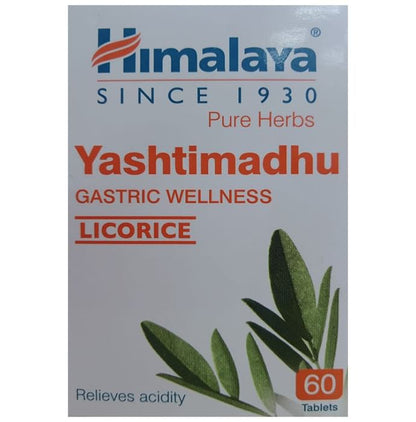 Himalaya Wellness Pure Herbs Yashtimadhu Tablet | Relieves Acidity & Manages Digestive Health