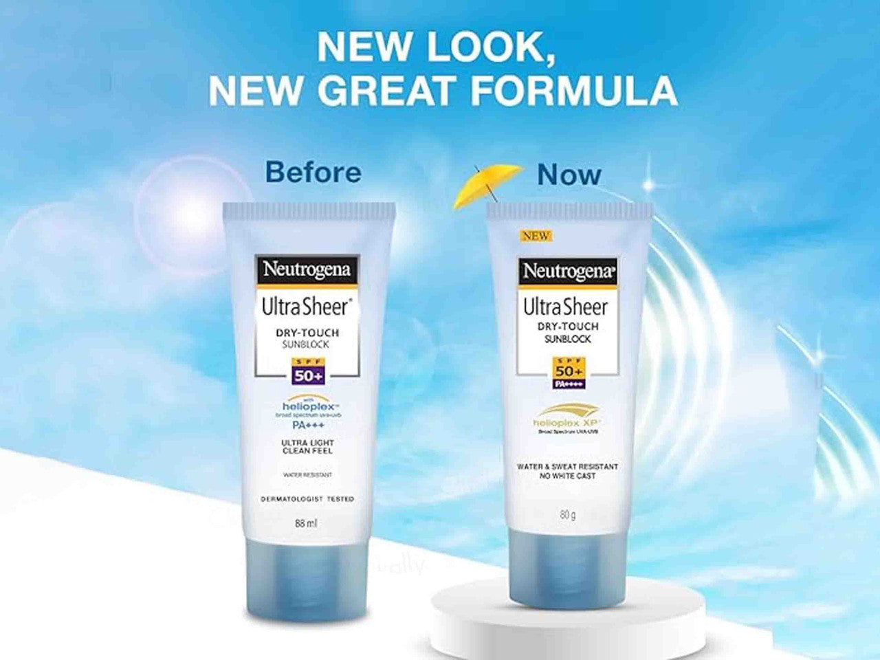 Neutrogena Ultra Sheer Dry-Touch Sunblock SPF 50 - Classic Derma