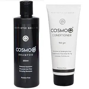 COSMOQ Shampoo and Conditioner (combo pack200ml+150g)
