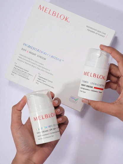 Melblok Pigmentation Control Day & Night System - SPF 50+, PA++++ (100 g)