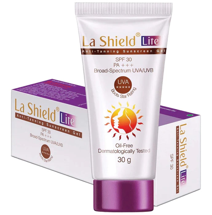 La Shield Lite Anti-Tanning Sunscreen Gel SPF 30