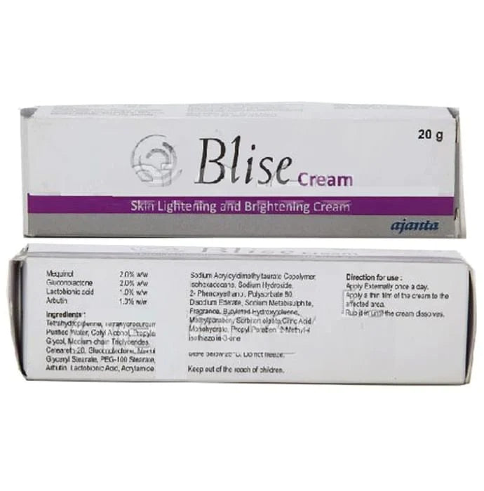 Blise Skin Lightening and Brightening Cream