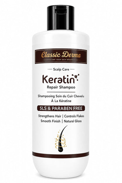 Classic Anti-Dandruff Keratin Repair Shampoo 250 ML