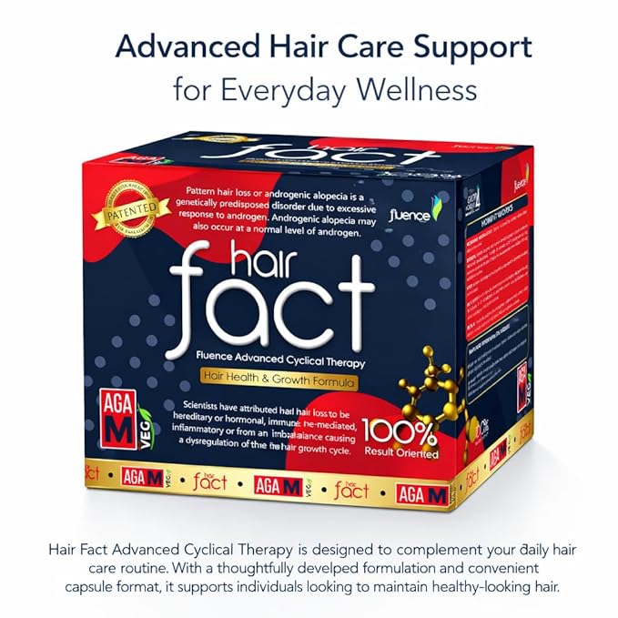 Hair Fact Fluence AGA-M Veg Advanced Cyclical Therapy Kit