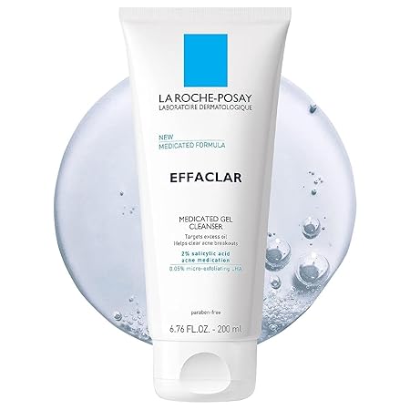 La Roche-Posay La Roche Posay Effaclar Medicated Gel Cleanser (200Ml/6.76Oz) - Classic derma