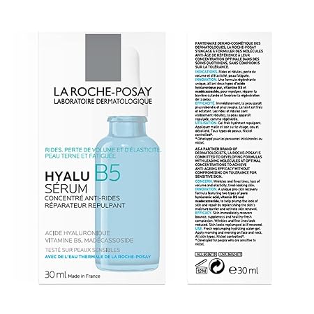 La Roche-Posay Hyalu B5 Hyaluronic Acid Serum Anti-Wrinkle Concentrate, 30ml