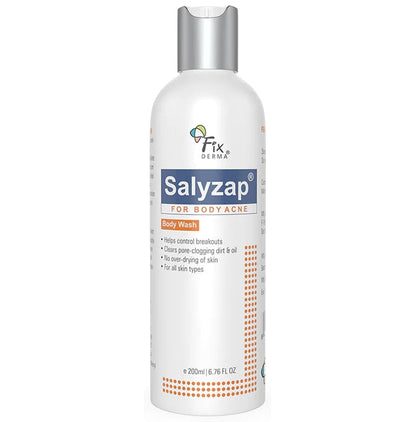 Fixderma Salizap For Body Acne Body Wash